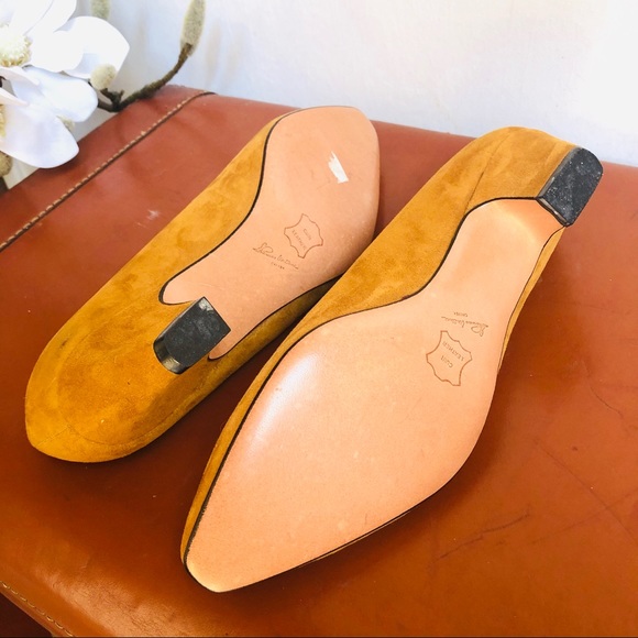 Never worn vintage 80s Thomas Wallace suede pumps - Picture 9 of 9